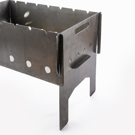 Collapsible steel brazier 550*200*310 mm в Тюмени