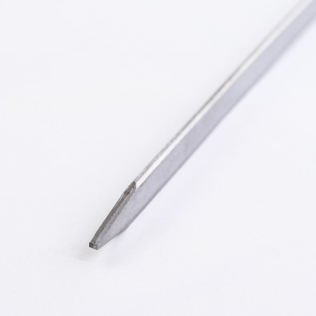 Шампур нержавеющий 670*12*3 мм с деревянной ручкой в Тюмени