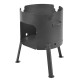 Stove with a diameter of 340 mm for a cauldron of 8-10 liters в Тюмени