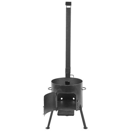 Stove with a diameter of 410 mm with a pipe for a cauldron of 16 liters в Тюмени