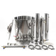 Packed distillation column 50/400/t with CLAMP (3 inches) в Тюмени