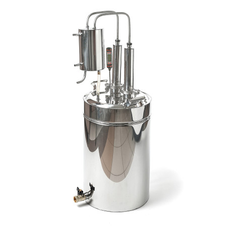 Cheap moonshine still kits "Gorilych" double distillation 20/35/t (with tap) CLAMP 1,5 inches в Тюмени
