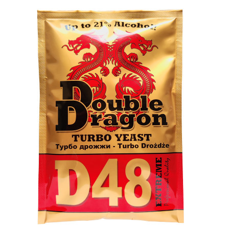 Turbo yeast alcohol "Double Dragon" D48 (132 gr) в Тюмени