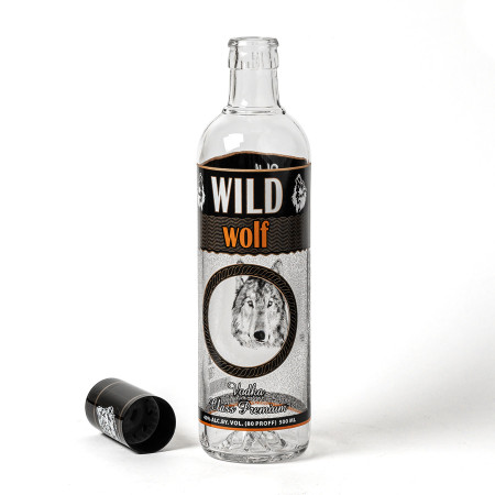 Souvenir bottle "Wolf" 0.5 liter в Тюмени